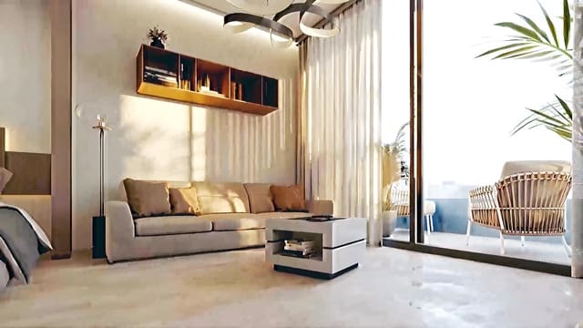 1 soverom Penthouse til salgs i Torrevieja med svømmebasseng - € 209 350 (Ref: 9966776)