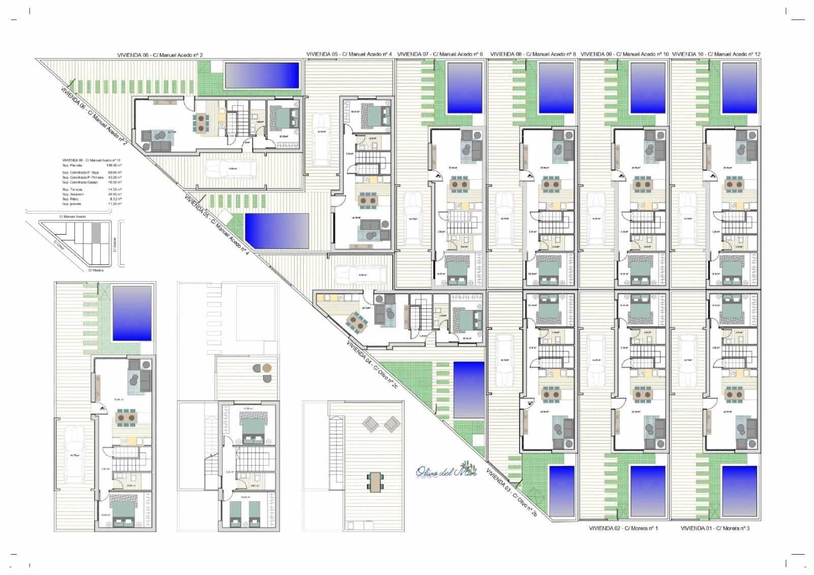 3 bedroom Villa for sale in Los Alcazares with pool garage - € 419,000 (Ref: 7680229)