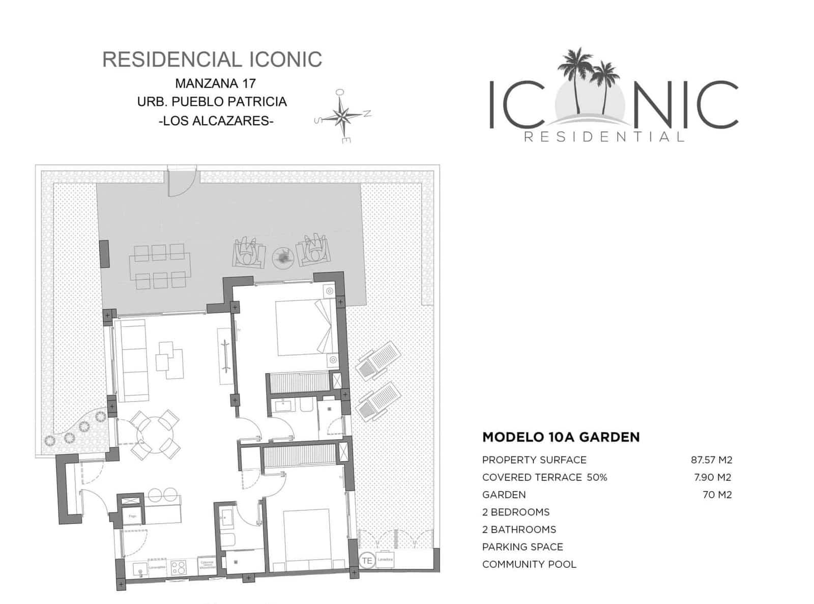 2 Zimmer Apartment zu verkaufen in Los Alcazares mit Pool - 329.000 € (Ref: 9794573)