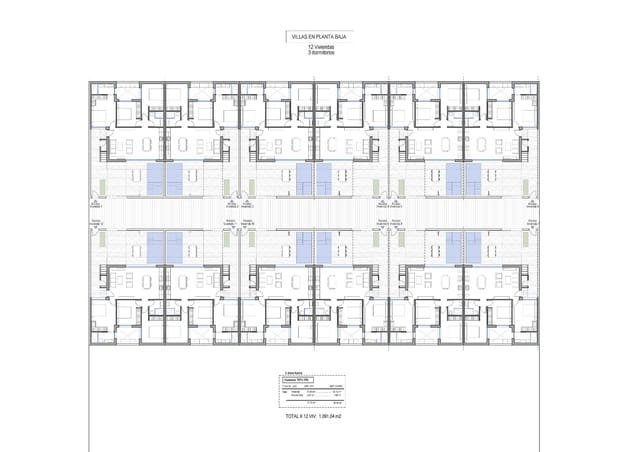 3 sypialnia Dom na sprzedaż w Condado de Alhama, Alhama de Murcia z basenem garażem - 325 000 € (Ref: 10020112)