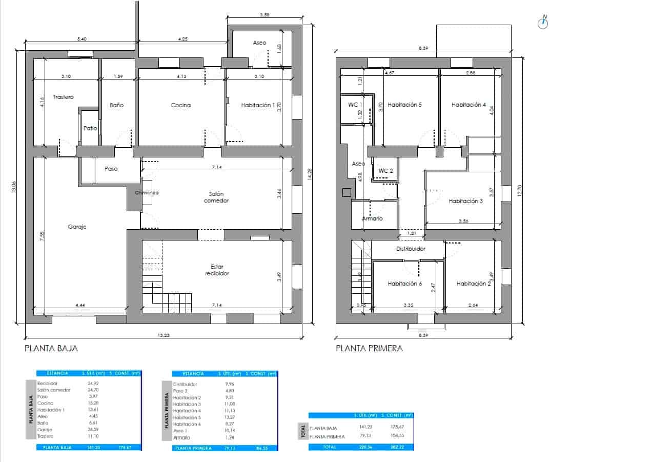6 quarto Moradia para venda em Los Martinez del Puerto com piscina - 259 000 € (Ref: 10154436)