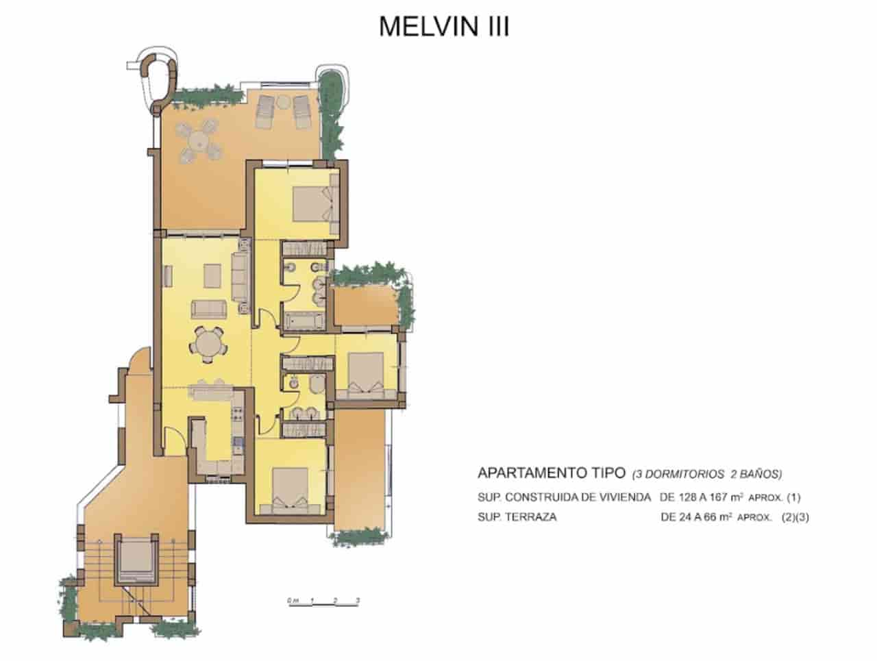 2 soverom Leilighet til salgs i Mar Menor Golf Resort med svømmebasseng - € 193 000 (Ref: 8657609)