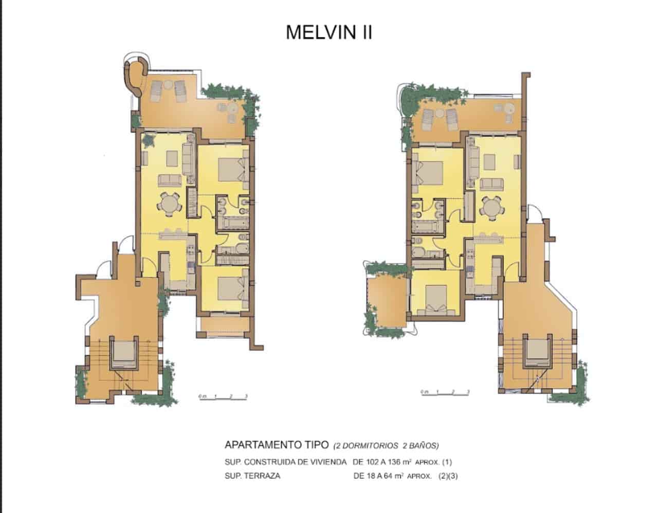 2 soverom Leilighet til salgs i Mar Menor Golf Resort med svømmebasseng - € 193 000 (Ref: 8657609)