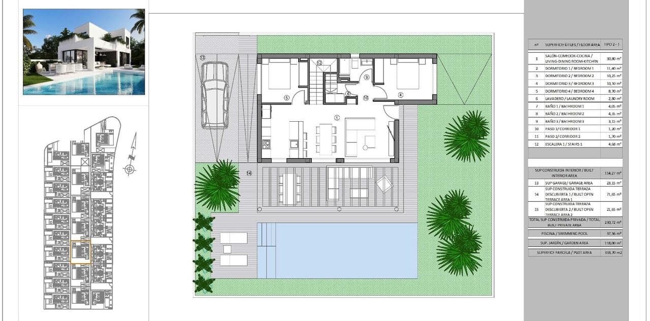 4 chambre Villa/Maison à vendre à Finestrat avec piscine - 875 000 € (Ref: 8867229)