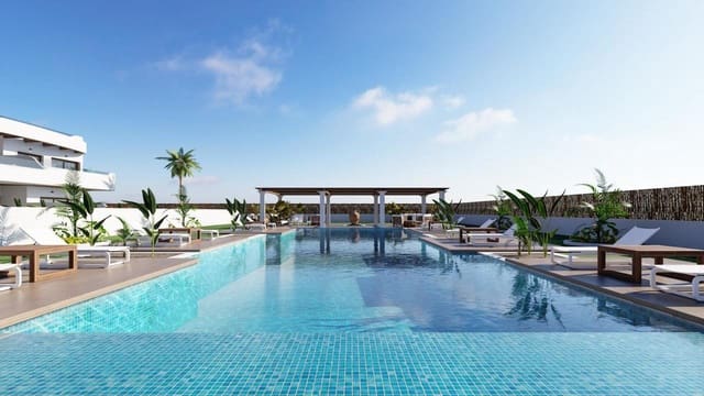 3 Zimmer Apartment zu verkaufen in Centro, Los Alcázares mit Pool - 309.000 € (Ref: 8937395)