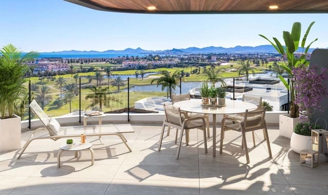 2 Zimmer Penthouse zu verkaufen in Centro, Los Alcázares mit Pool - 369.000 € (Ref: 9020819)