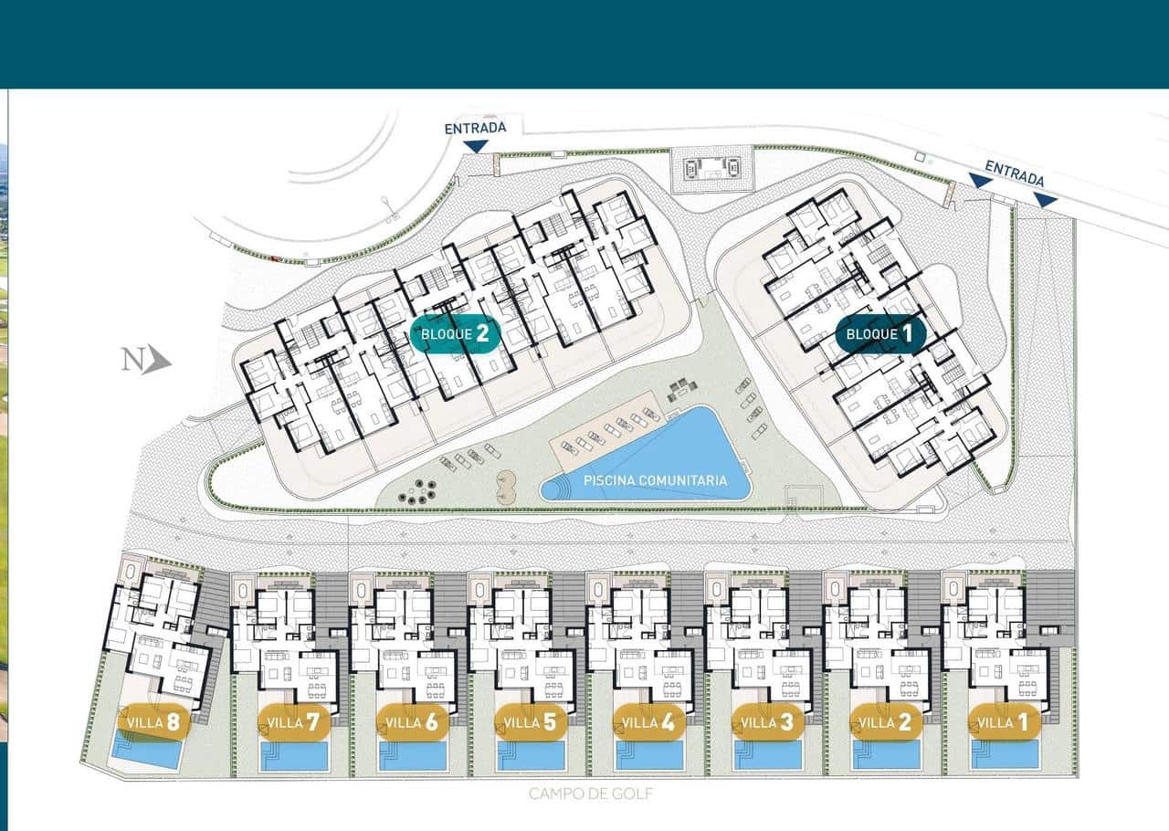 3 soverom Leilighet til salgs i Los Alcazares med svømmebasseng - € 359 000 (Ref: 9020820)