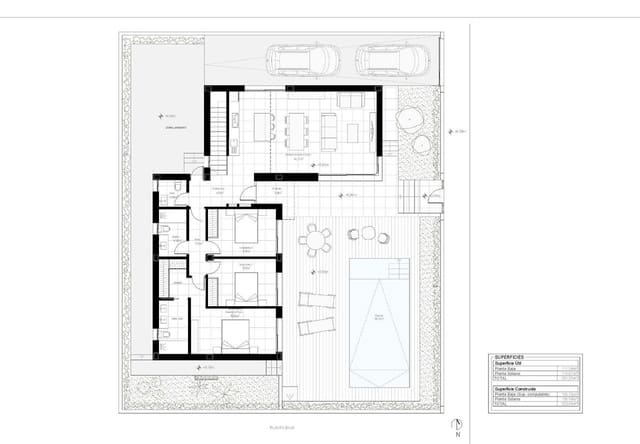 3 sovrum Villa till salu i Torre-Pacheco med pool - 765 000 € (Ref: 9134701)