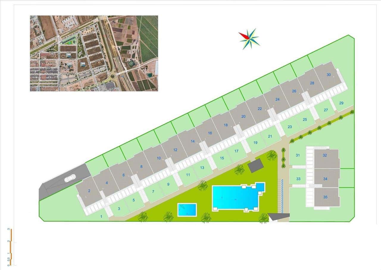 Chalet de 2 habitaciones en Pilar de la Horadada en venta con piscina - 296.000 € (Ref: 9143163)