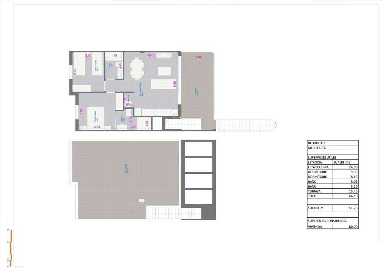2 soverom Villa til salgs i Pilar de la Horadada med svømmebasseng - € 293 000 (Ref: 9143164)