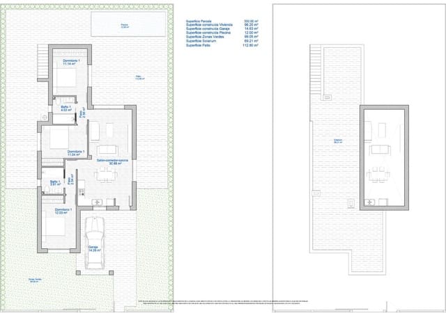 3 chambre Villa/Maison à vendre à Centro, Los Alcázares - 382 500 € (Ref: 9390714)