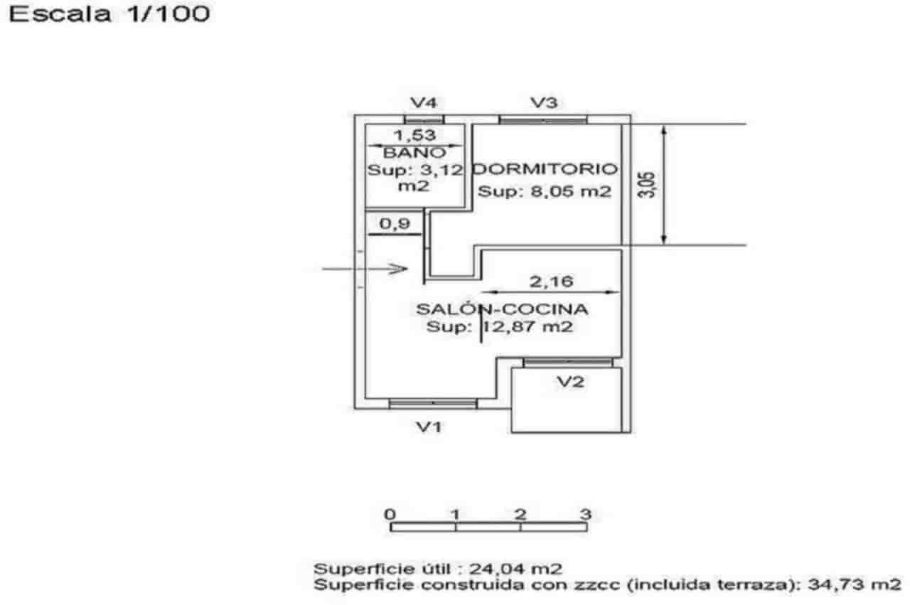 1 quarto Apartamento para venda em San Miguel de Salinas com piscina - 120 000 € (Ref: 9639316)