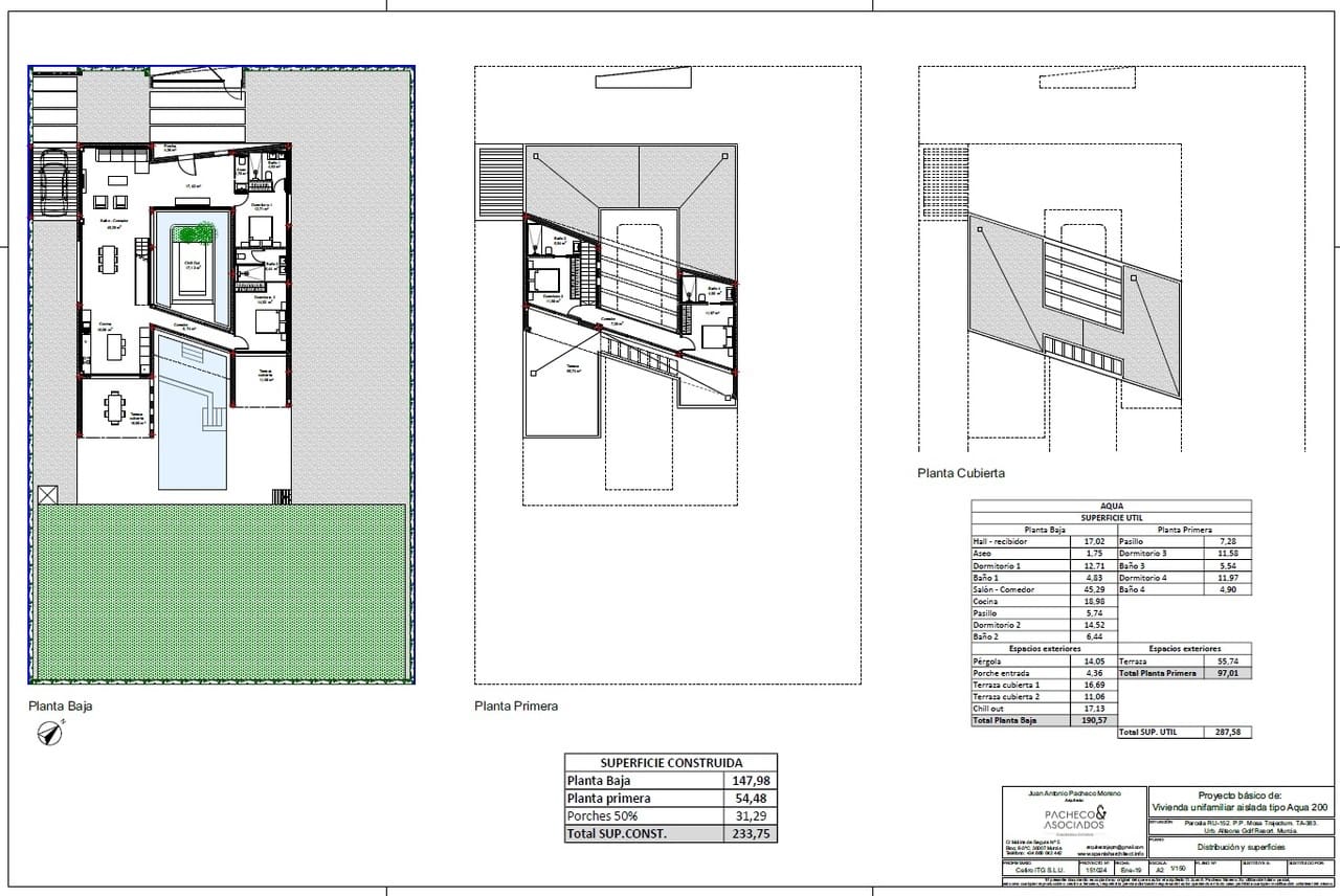 4 camera da letto Villa in vendita in Banos y Mendigo con piscina - 1.101.500 € (Rif: 9656669)