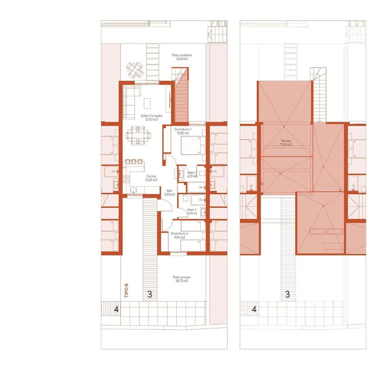 2 makuuhuone Omakotitalo myytävänä paikassa Banos y Mendigo mukana uima-altaan - 229 000 € (Ref: 9656673)