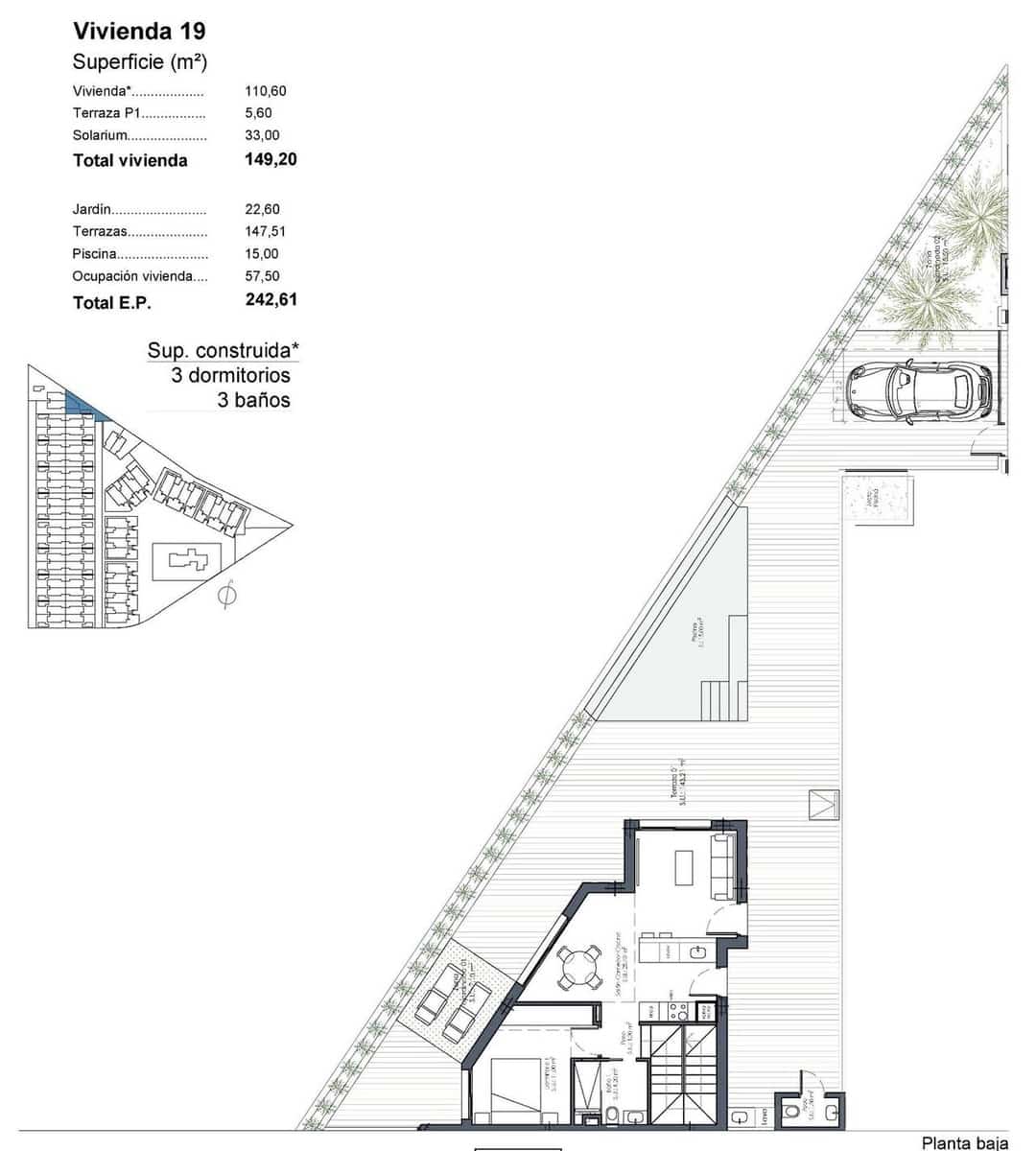 3 soverom Villa til salgs i Los Alcazares med svømmebasseng - € 630 000 (Ref: 9666214)
