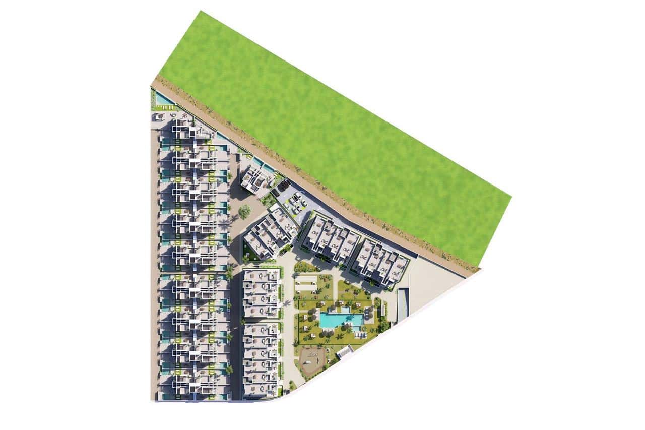 3 soveværelse Lejlighed til salg i Los Alcazares med swimmingpool - € 369.000 (Ref: 9666216)