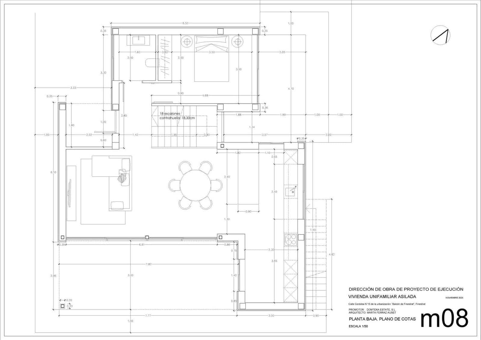 4 sypialnia Willa na sprzedaż w Finestrat z basenem garażem - 890 000 € (Ref: 10006335)