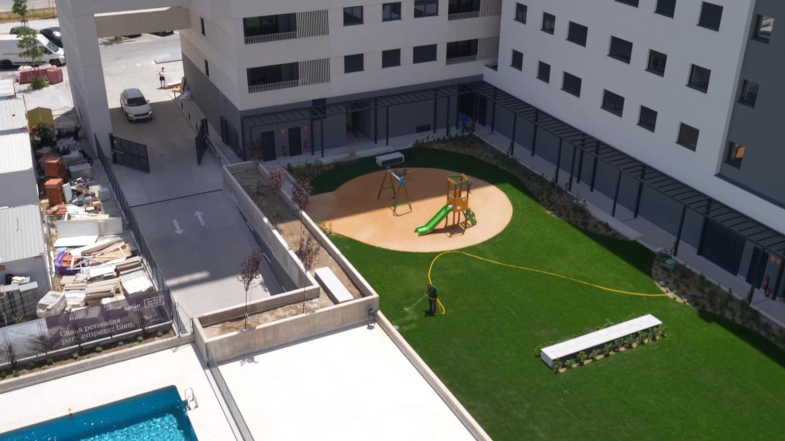 Appartement de 3 chambres à louer à Madrid ville avec piscine garage - 1 800 € (Ref: 10014189)