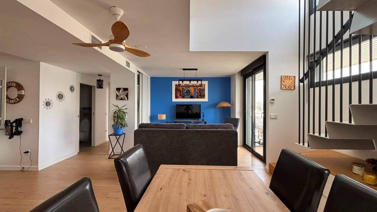 2 bedroom Penthouse for rent in La Villajoyosa / Vila Joiosa with pool garage - € 2,500 (Ref: 10014191)
