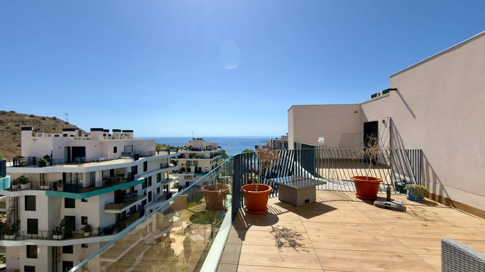 2 bedroom Penthouse for rent in La Villajoyosa / Vila Joiosa with pool garage - € 2,500 (Ref: 10014191)
