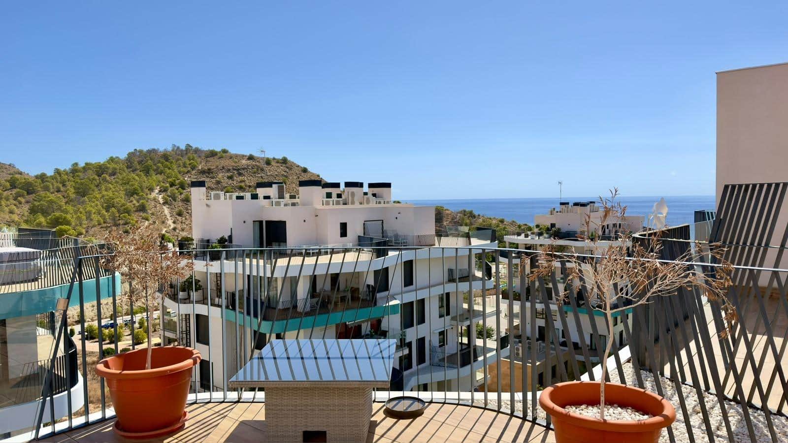 2 bedroom Penthouse for rent in La Villajoyosa / Vila Joiosa with pool garage - € 2,500 (Ref: 10014191)