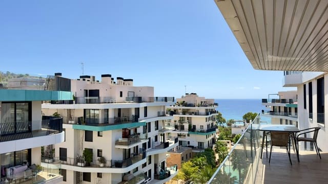 2 bedroom Penthouse for rent in La Villajoyosa / Vila Joiosa with pool garage - € 2,500 (Ref: 10014191)