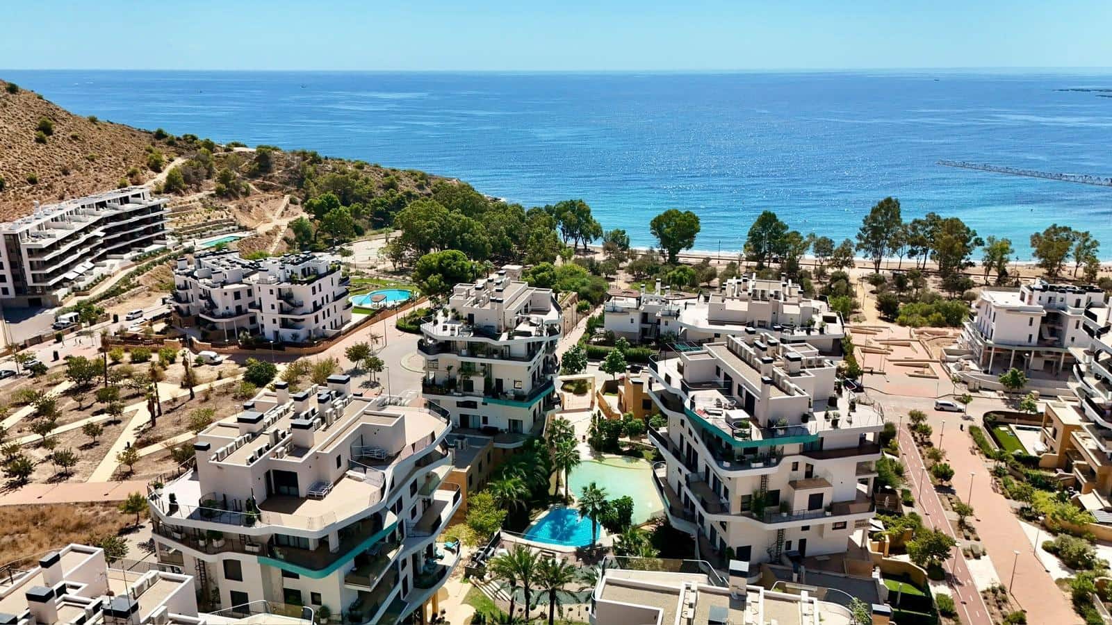 2 bedroom Penthouse for rent in La Villajoyosa / Vila Joiosa with pool garage - € 2,500 (Ref: 10014191)
