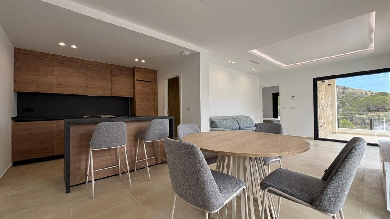 3 bedroom Townhouse for rent in Finestrat with pool garage - € 2,700 (Ref: 10014198)
