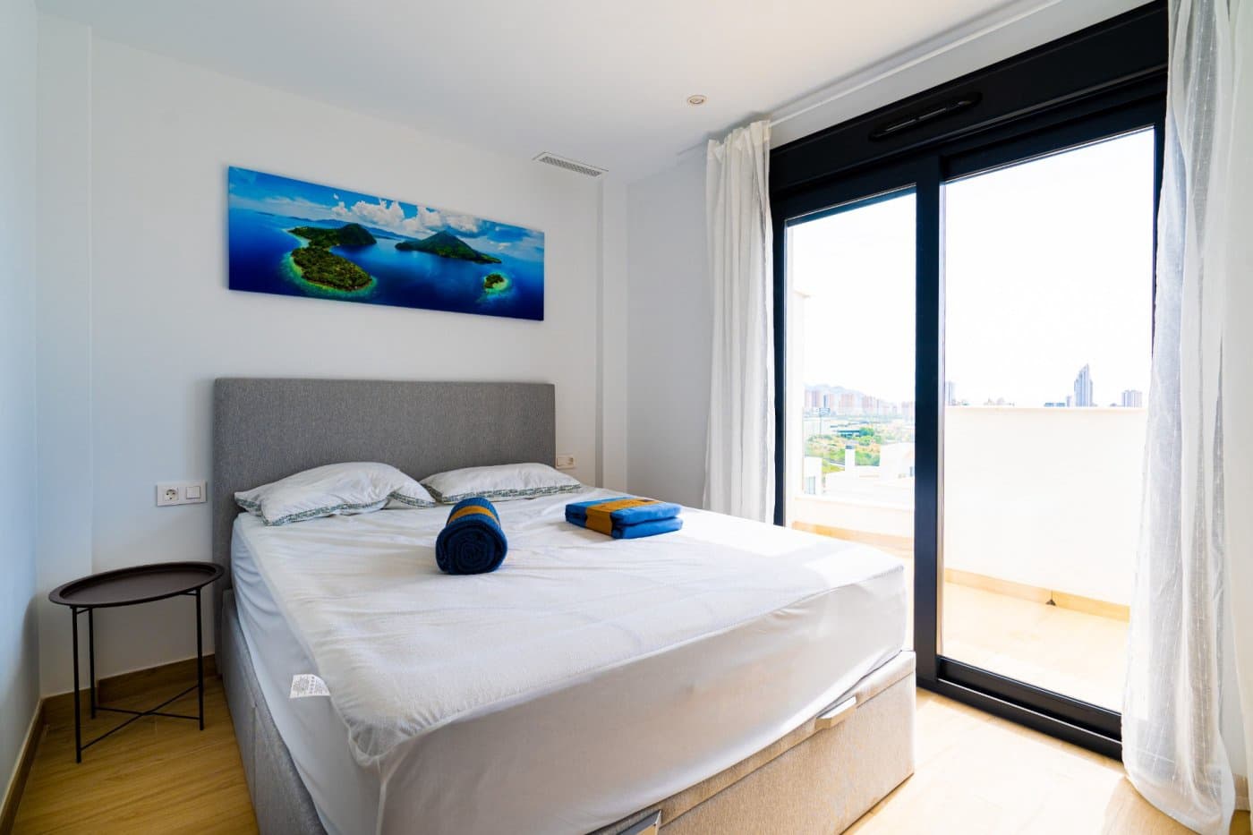 2 sovrum Lägenhet att hyra i Finestrat med pool garage - 3 800 € (Ref: 10014204)