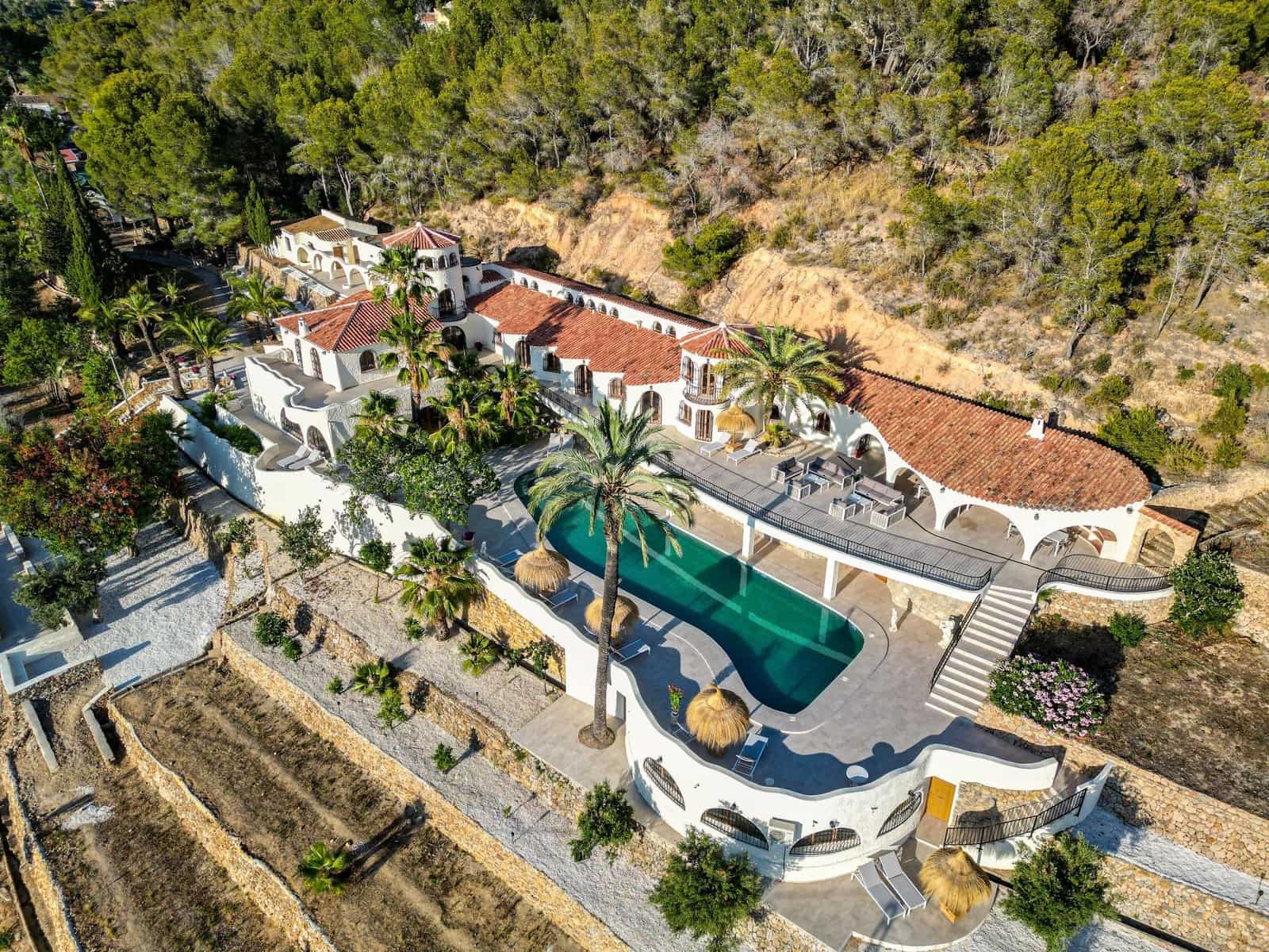 11 quarto Moradia para arrendar em Altea com piscina - 10 000 € (Ref: 10014205)