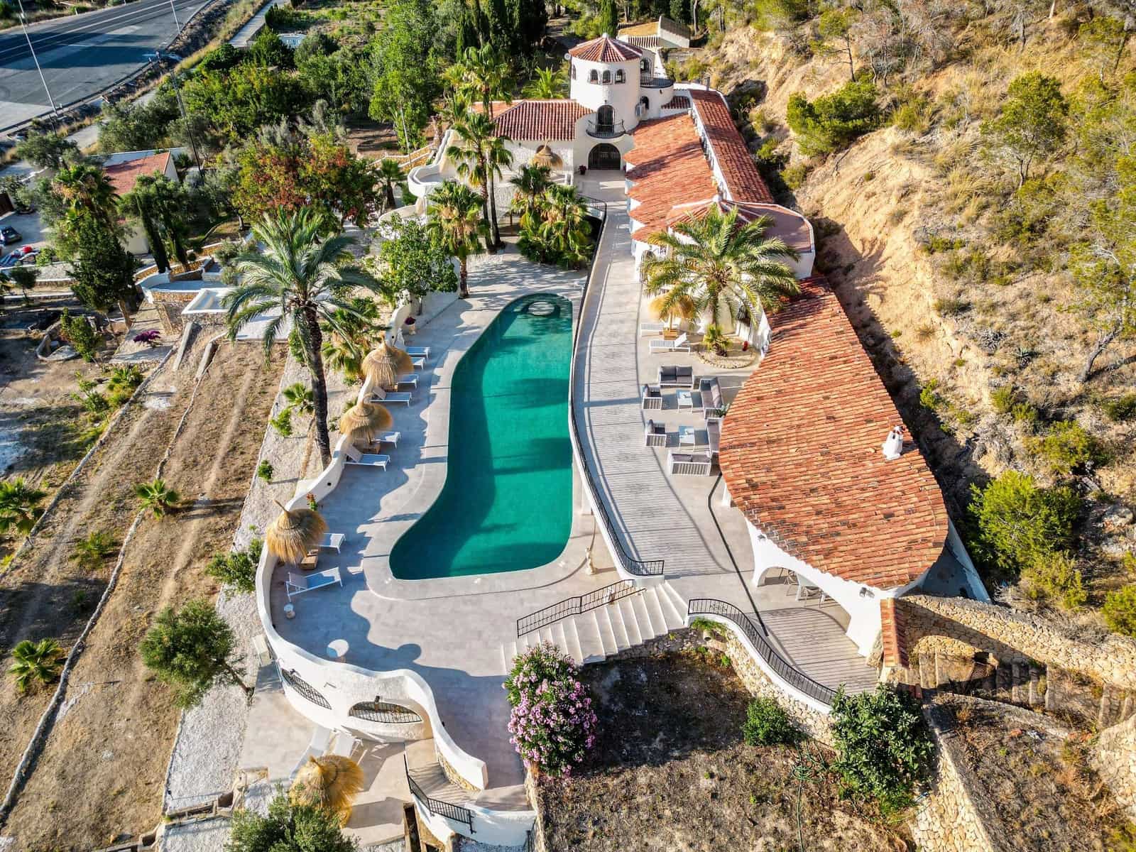11 quarto Moradia para arrendar em Altea com piscina - 10 000 € (Ref: 10014205)