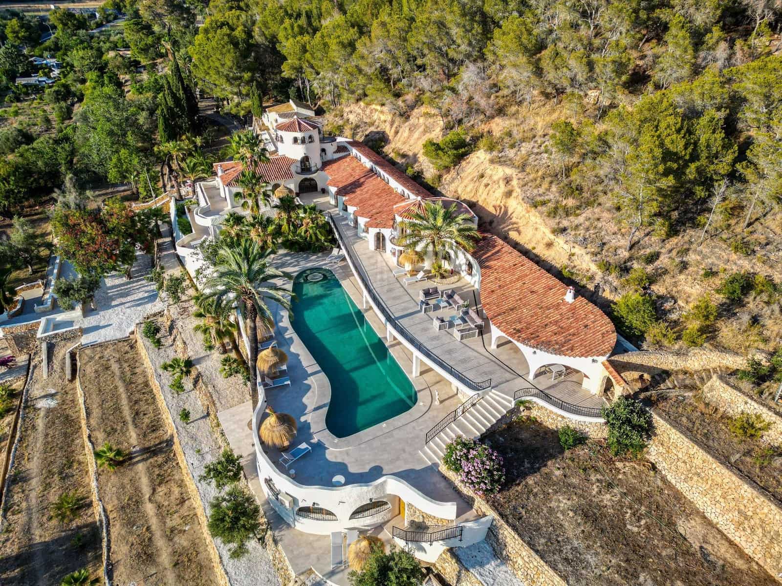 11 quarto Moradia para arrendar em Altea com piscina - 10 000 € (Ref: 10014205)