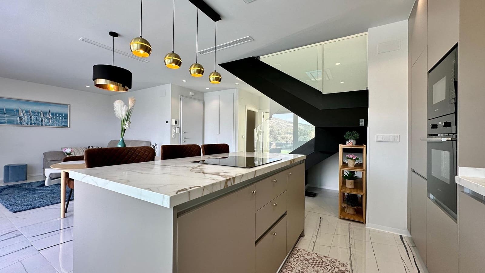 3 soverom Villa til leie i Finestrat med svømmebasseng garasje - € 3 500 (Ref: 10025658)
