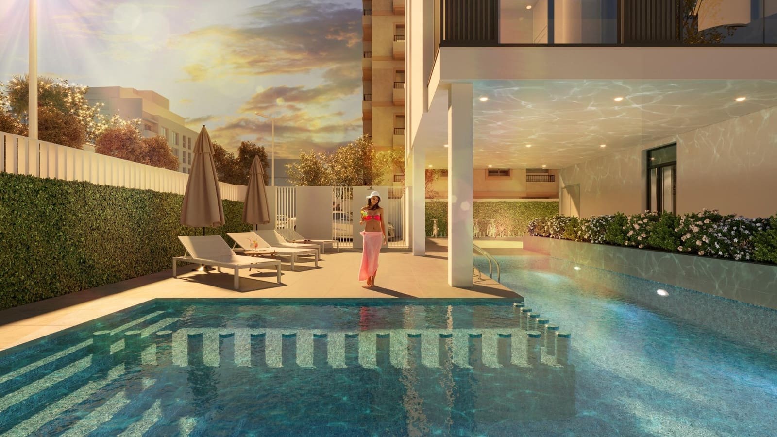 2 soveværelse Lejlighed til salg i Torrevieja med swimmingpool - € 275.000 (Ref: 10027358)