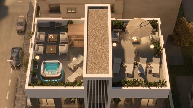 2 soveværelse Lejlighed til salg i Nueva Torrevieja, Torrevieja med swimmingpool - € 275.000 (Ref: 10027358)