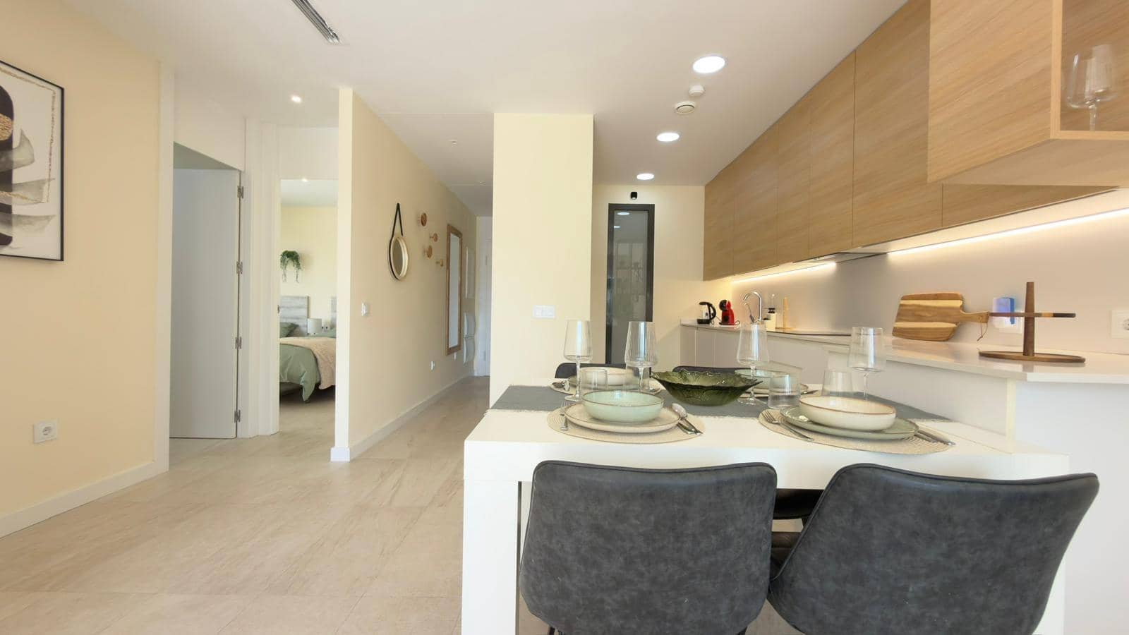 Apartamento de 3 habitaciones en Finestrat en alquiler con piscina garaje - 2.500 € (Ref: 10035422)