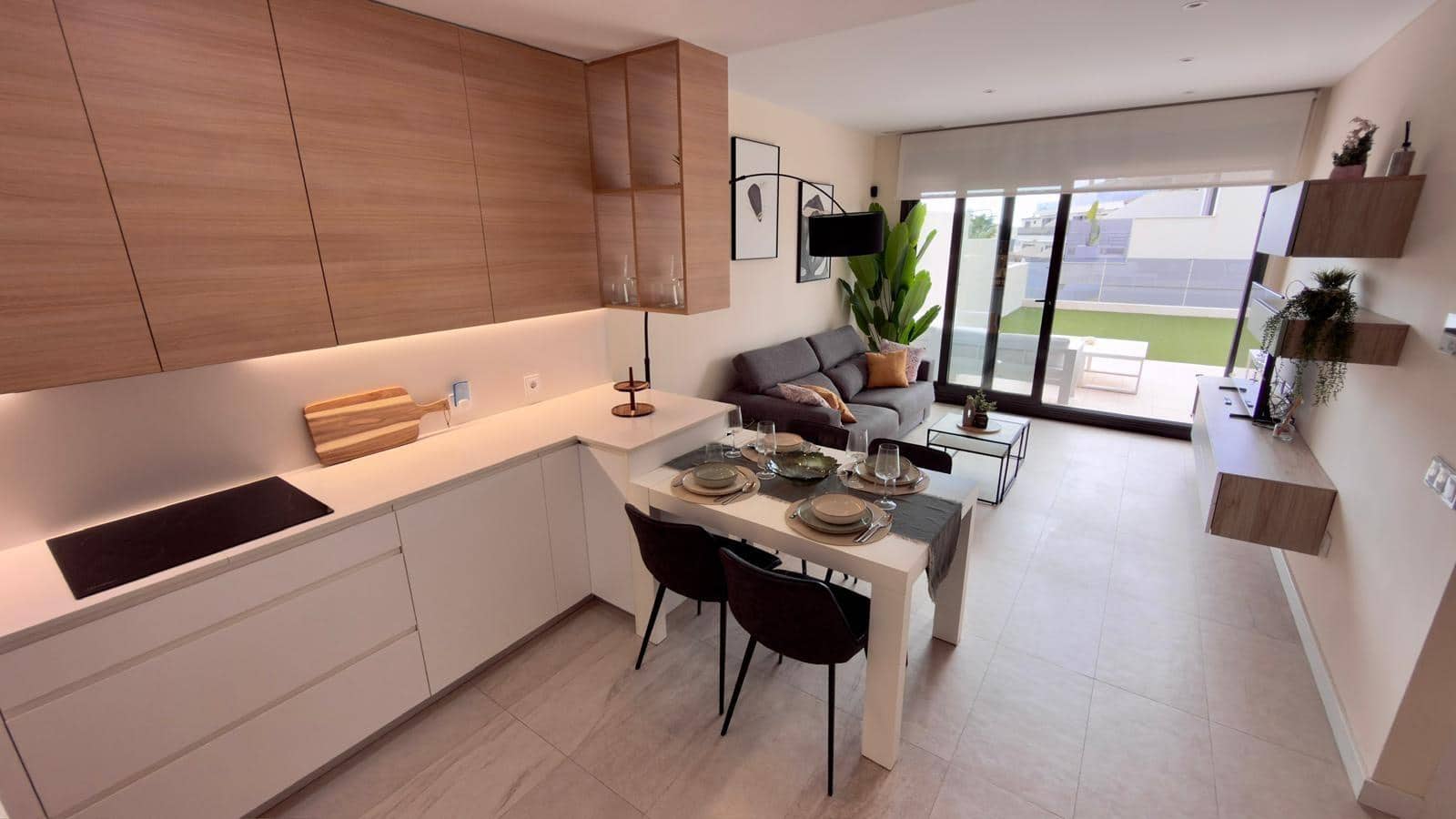 Apartamento de 3 habitaciones en Finestrat en alquiler con piscina garaje - 2.500 € (Ref: 10035422)