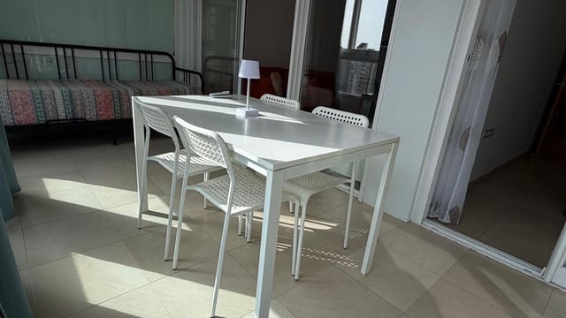 Appartement de 1 chambre à louer à Benidorm avec piscine garage - 1 200 € (Ref: 10044850)