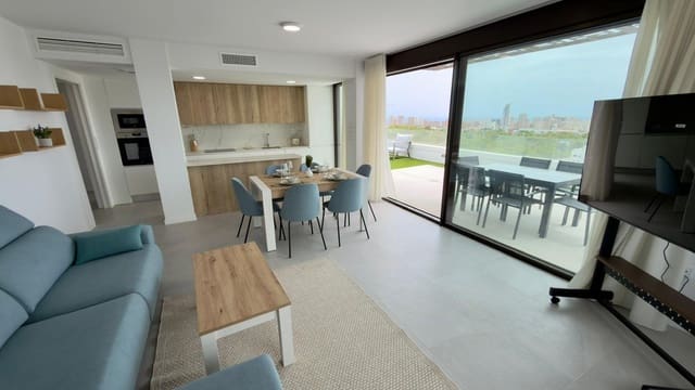 3 Zimmer Apartment zu vermieten in Finestrat mit Pool Garage - 2.100 € (Ref: 10047356)