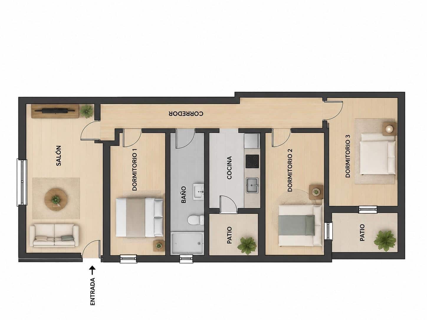 3 bedroom Apartment for sale in Alicante / Alacant city - € 178,500 (Ref: 10049321)