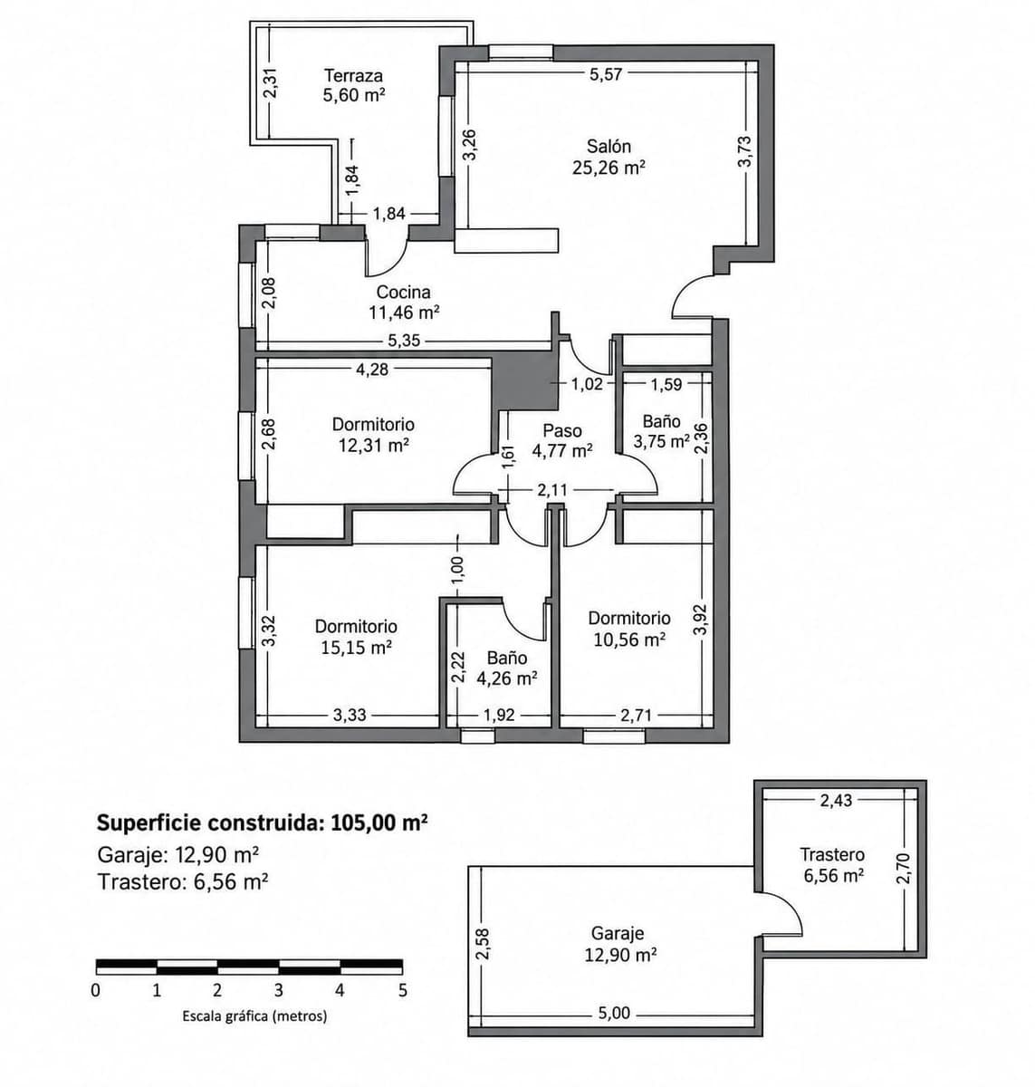 3 quarto Apartamento para venda em Alicante cidade com piscina garagem - 600 000 € (Ref: 10078418)