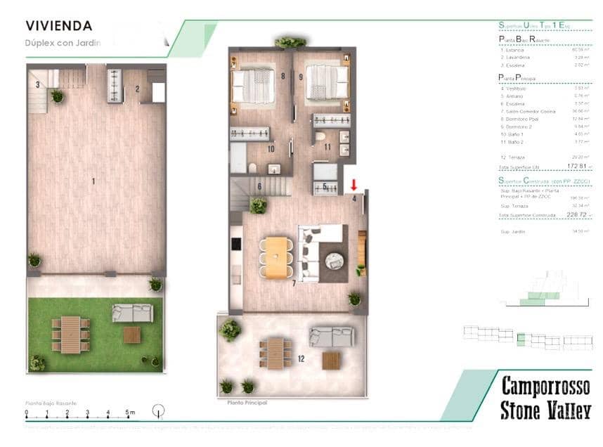 3 bedroom Apartment for sale in Finestrat with pool garage - € 675,000 (Ref: 10109736)