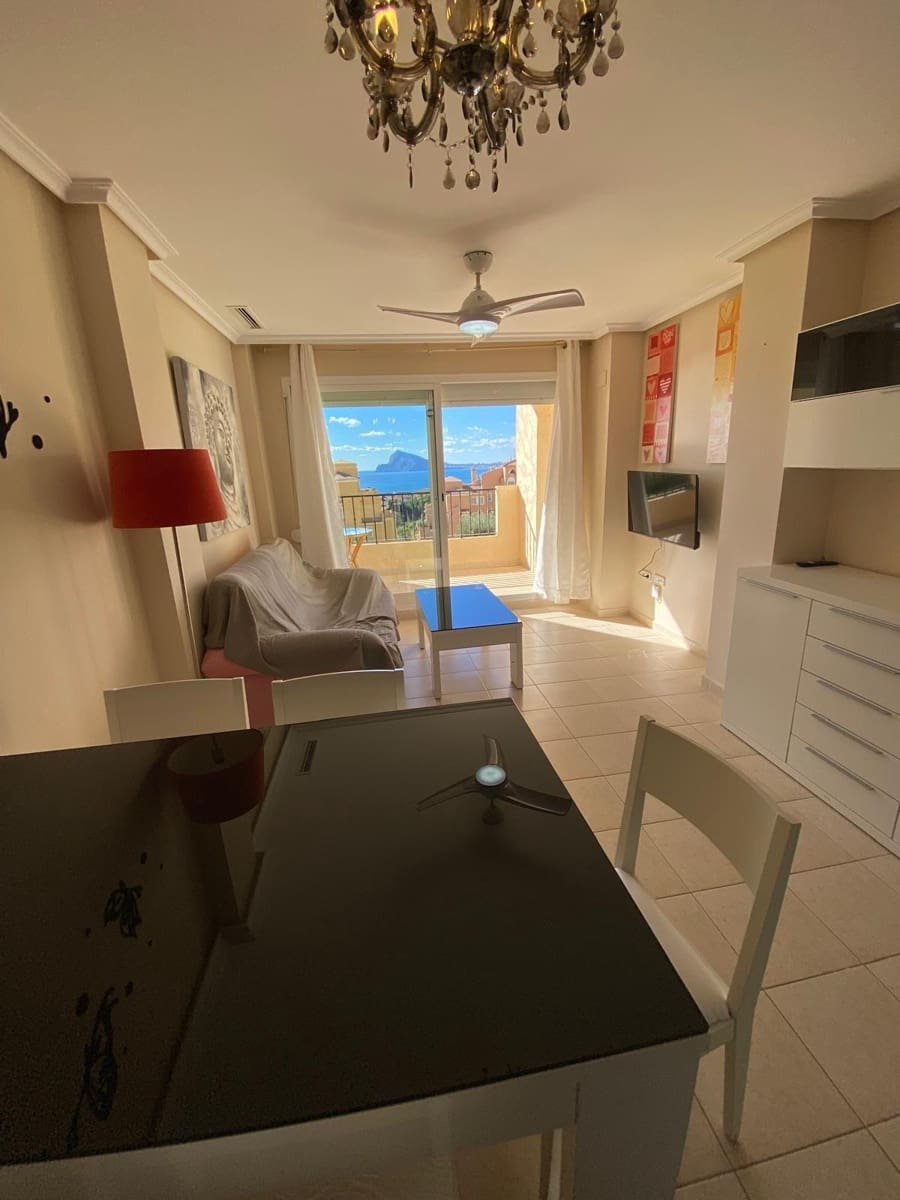 Appartement de 2 chambres à louer à Calpe / Calp avec piscine garage - 1 300 € (Ref: 10109737)