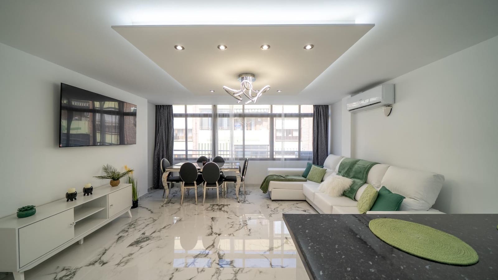 3 Zimmer Wohnung zu vermieten in Alicante / Alacant Stadt - 1.300 € (Ref: 10166718)