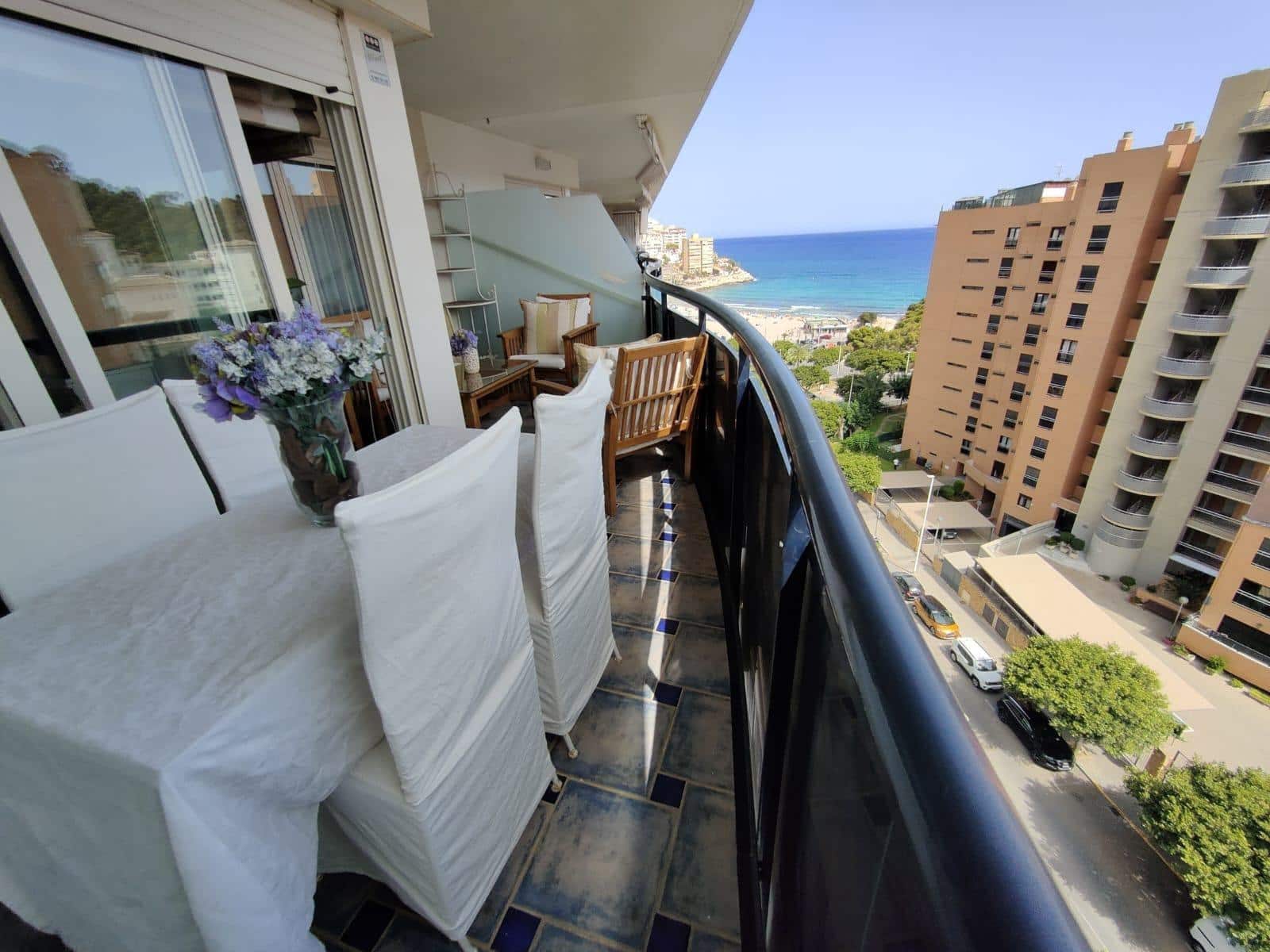 2 soveværelse Penthouse til leje i La Villajoyosa / Vila Joiosa med swimmingpool garage - € 2.000 (Ref: 10177193)
