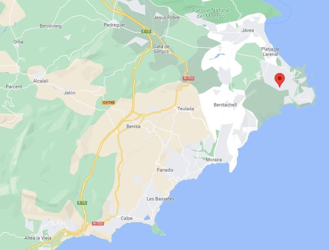 Terreno para Construção para venda em Javea / Xabia - 220 000 € (Ref: 6165763)