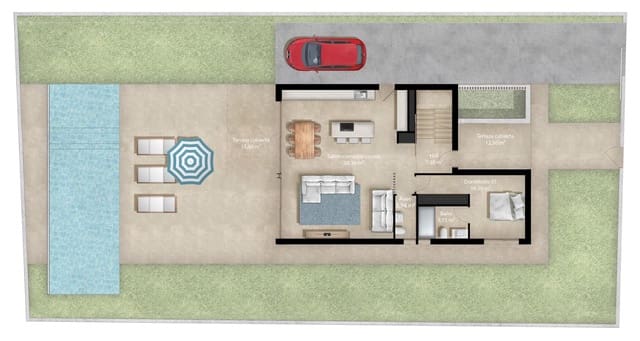 4 sypialnia Willa na sprzedaż w La Zenia, Orihuela z basenem - 1 550 000 € (Ref: 6166134)