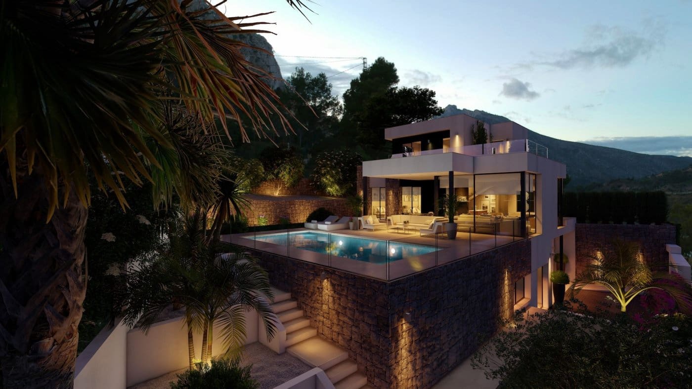 4 bedroom Villa for sale in Calpe / Calp with pool garage - € 1,145,000 (Ref: 6581440)