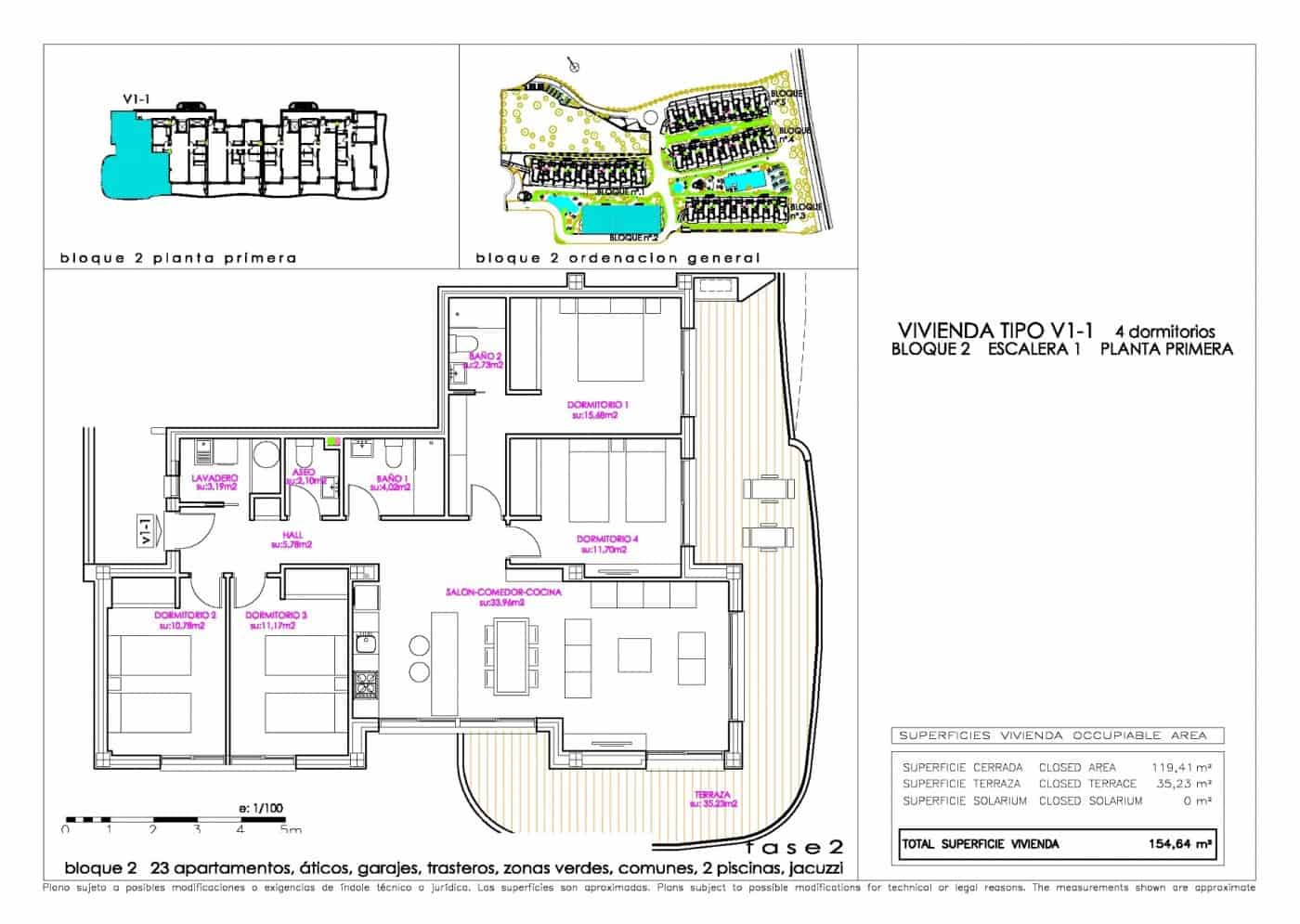 4 soverom Leilighet til salgs i Playa Flamenca med svømmebasseng - € 505 000 (Ref: 6588833)