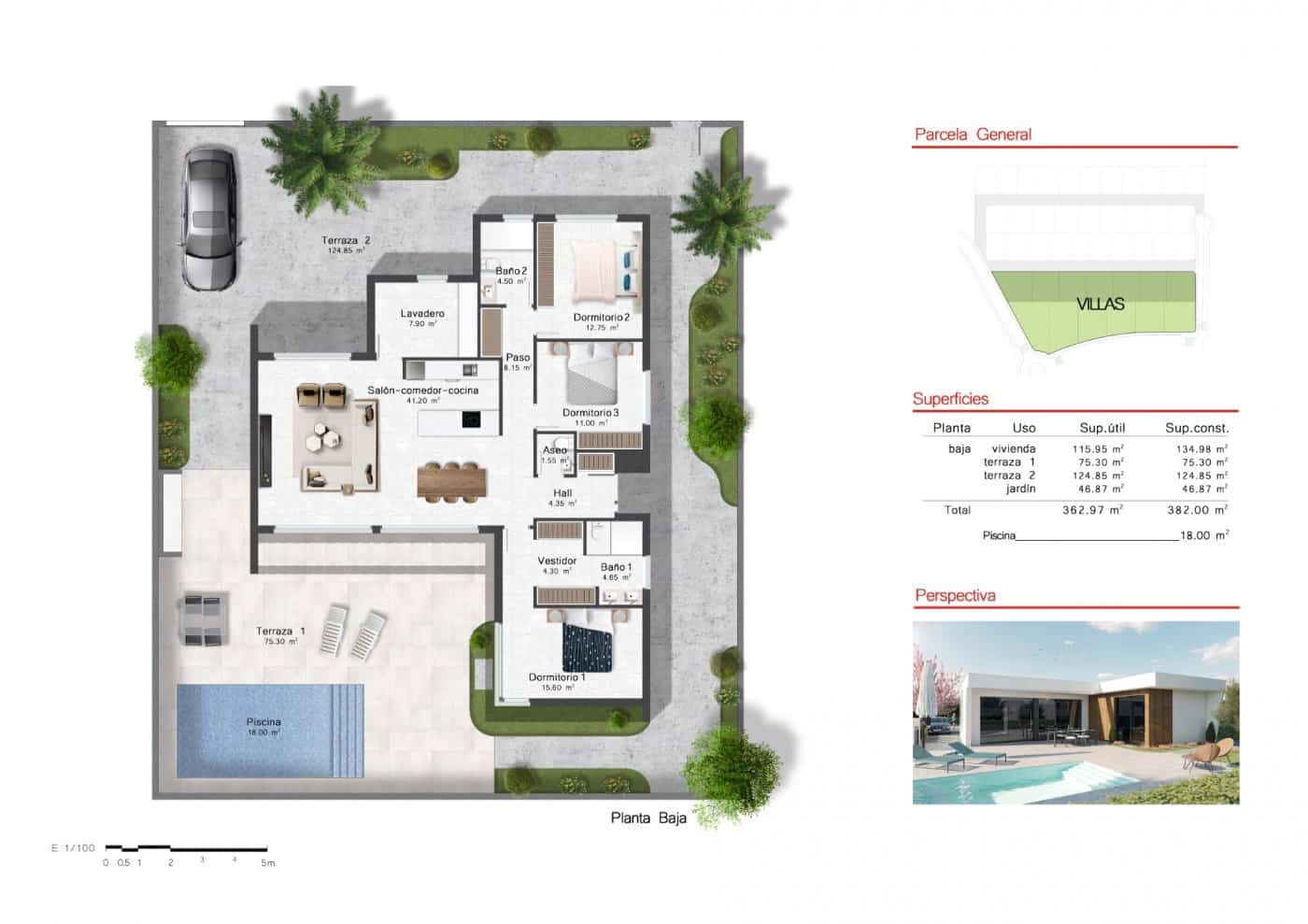 3 soverom Villa til salgs i Banos y Mendigo med svømmebasseng - € 504 900 (Ref: 6835027)